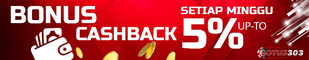 Promo bonus cashback judi online